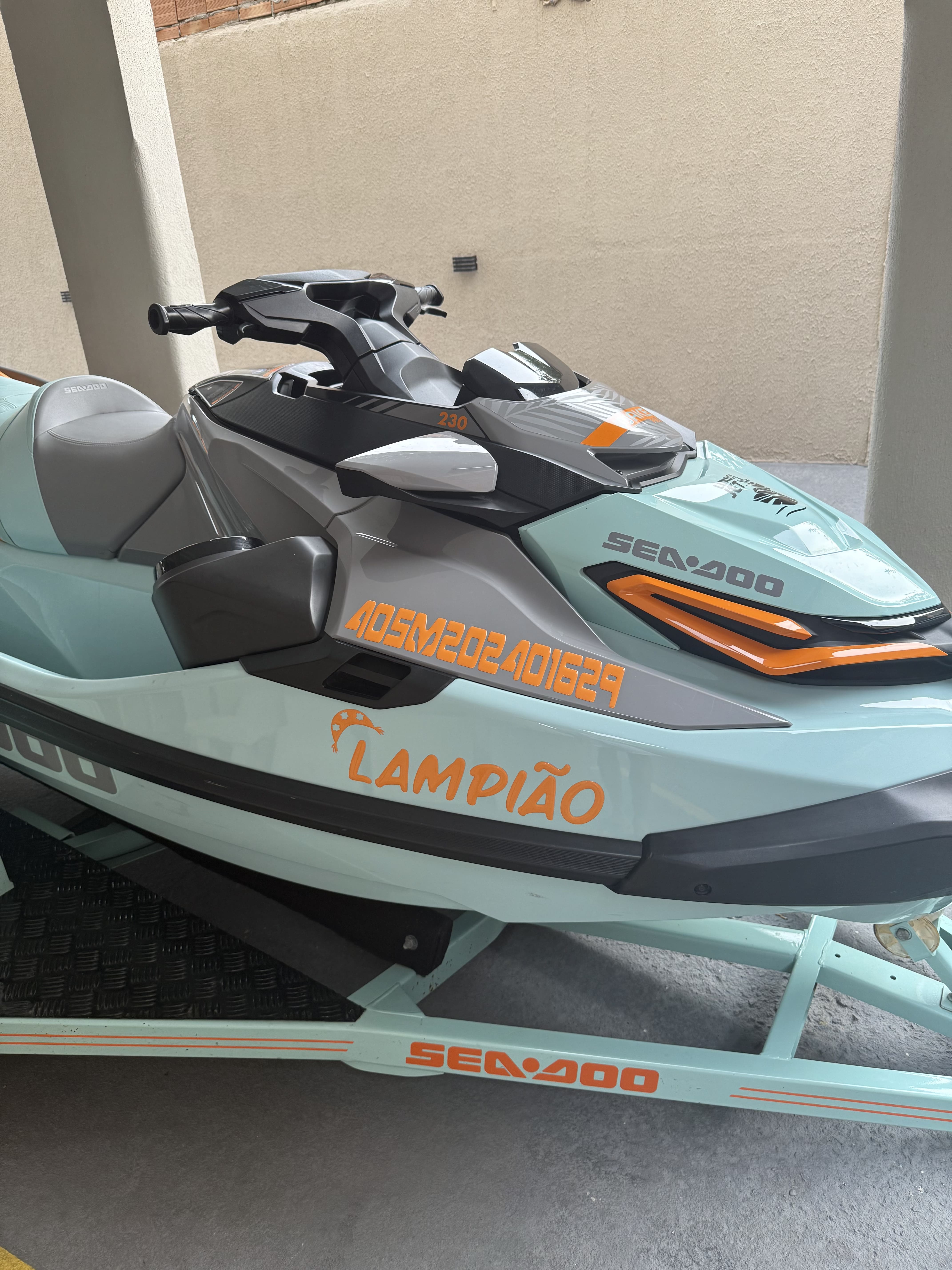 Kit Nome + Numeração Resinado